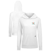 New York Yankees Levelwear Women's Relay Spring Break Panoramic Bold Hoodie White
