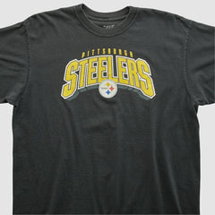 Pittsburgh Steelers Reebok 2000s T-shirt - Black Vintage on sale