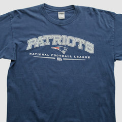 New England Patriots Gildan 2000s Long Sleeve T-shirt - Navy Vintage outlet