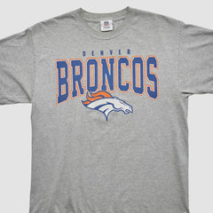 Denver Broncos NFL 2010s T-shirt - Heather Gray Vintage online