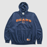 Chicago Bears NFL 2010s Hooded Pullover Sweatshirt - Navy Vintage cheap
