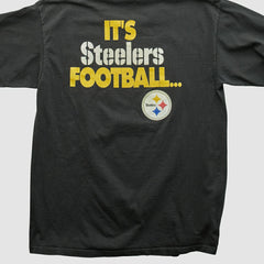 Pittsburgh Steelers NFL 2000s T-shirt - Black Vintage on sale