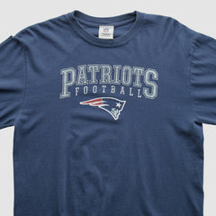 New England Patriots NFL 2010s Long Sleeve T-shirt - Navy Vintage cheap