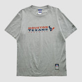 Houston Texans Reebok 2000s T-shirt - Heather Gray Vintage cheap