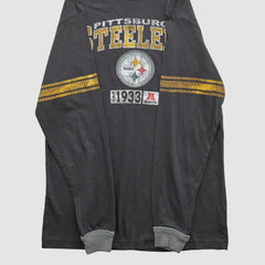Pittsburgh Steelers NFL 2010s Long Sleeve T-shirt - Black Vintage outlet