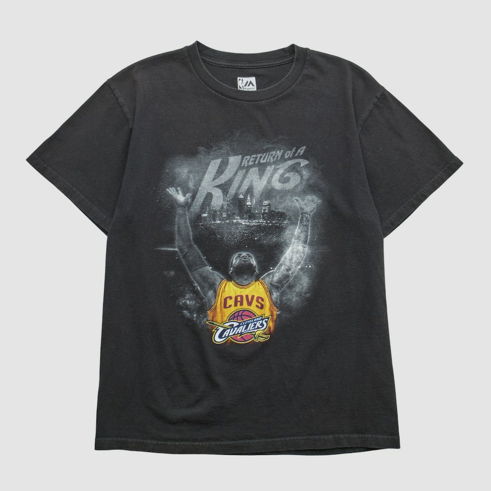 Cleveland Cavaliers Majestic 2010s T-shirt sale - Black Vintage sale
