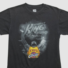 Cleveland Cavaliers Majestic 2010s T-shirt sale - Black Vintage sale