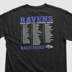 Baltimore Ravens NFL 2013 T-shirt - Black Vintage on sale
