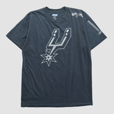 San Antonio Spurs Reebok 2000s T-shirt - Black Vintage outlet