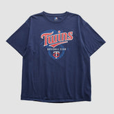 Minnesota Twins Genuine Merchandise 2000s T-shirt Navy Vintage