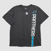 Carolina Panthers Reebok 2000s T-shirt - Black Vintage for sale