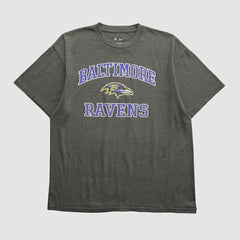 Baltimore Ravens NFL 2010s T-shirt - Dark Heather Gray Vintage discount