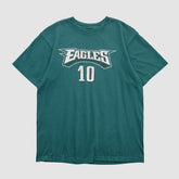 Philadelphia Eagles Reebok 2000s T-shirt - Teal Vintage for sale
