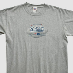 New England Patriots NFL 2000s T-shirt - Heather Gray Vintage outlet