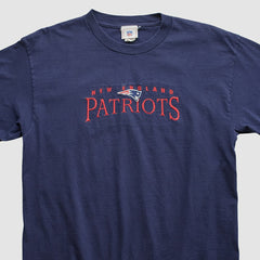 New England Patriots NFL 2000s Long Sleeve T-shirt - Navy Vintage sale
