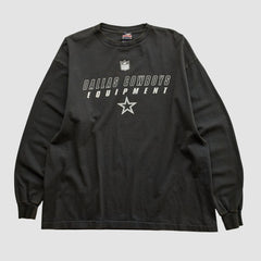 Dallas Cowboys 2000s Long Sleeve T-shirt - Black Vintage sale