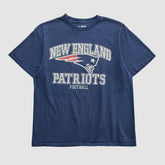 New England Patriots NFL 2000s T-shirt - Navy Vintage outlet
