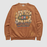 Denver Broncos Delta 1998 Pullover Sweatshirt - Clay Vintage discount