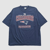 New England Patriots Lee Apparel 2002 T-shirt - Navy Vintage online