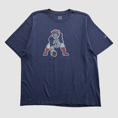 New England Patriots Reebok 2000s T-shirt - Navy Vintage sale
