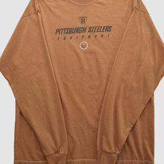 Pittsburgh Steelers Reebok 2000s Long Sleeve T-shirt - Clay Vintage online