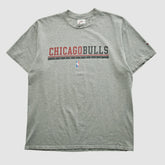 Chicago Bulls 2000s T-shirt sale - Heather Gray Vintage on sale
