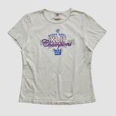 Super Bowl XLII NFL 2008 T-shirt - White Vintage for sale