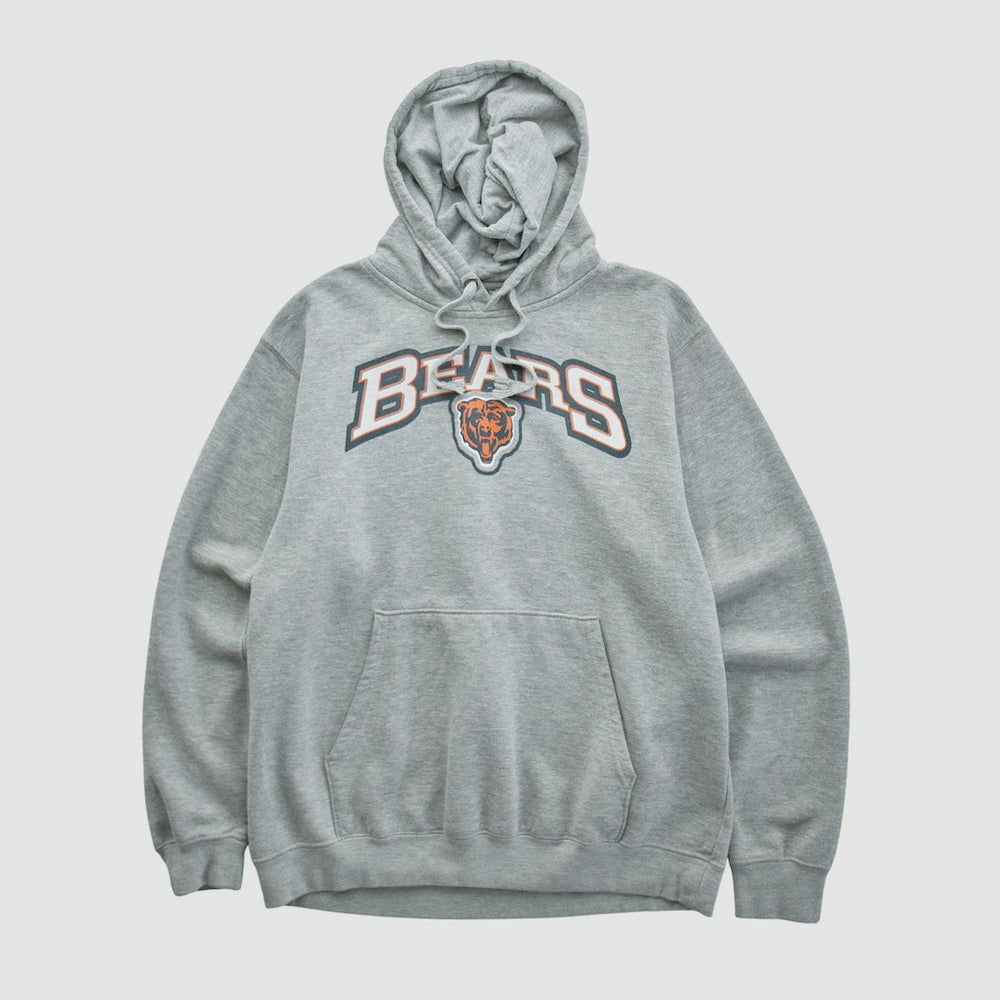 Chicago Bears 2010s Hooded Pullover Sweatshirt - Heather Gray Vintage for sale
