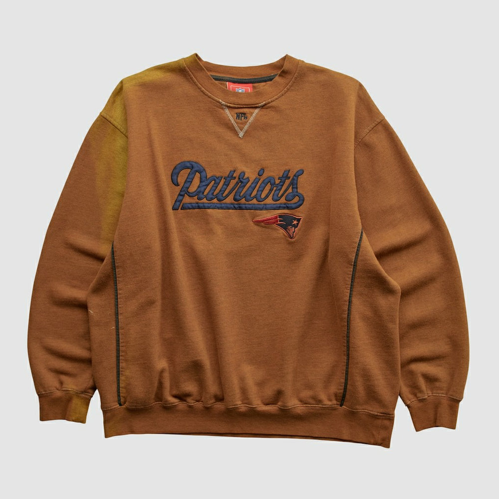 New England Patriots NFL 2000s Pullover Sweatshirt - Clay Vintage discount