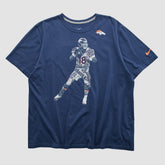 Denver Broncos 2010s T-shirt - Navy Vintage outlet