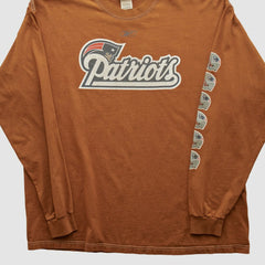 New England Patriots Reebok 2000s Long Sleeve T-shirt - Clay Vintage on sale