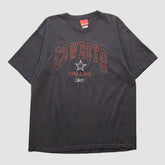 Dallas Cowboys Reebok 2000s T-shirt - Black Vintage on sale
