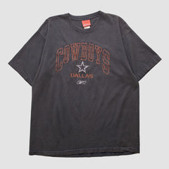 Dallas Cowboys Reebok 2000s T-shirt - Black Vintage on sale