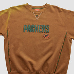 Green Bay Packers NFL 2000s Pullover Sweatshirt - Brown Vintage on sale