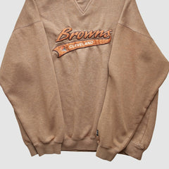 Cleveland Browns 2000s Pullover Sweatshirt - Clay Vintage on sale