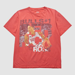 Chicago Bulls Majestic 2000s T-shirt sale - Red Vintage sale