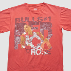 Chicago Bulls Majestic 2000s T-shirt sale - Red Vintage sale