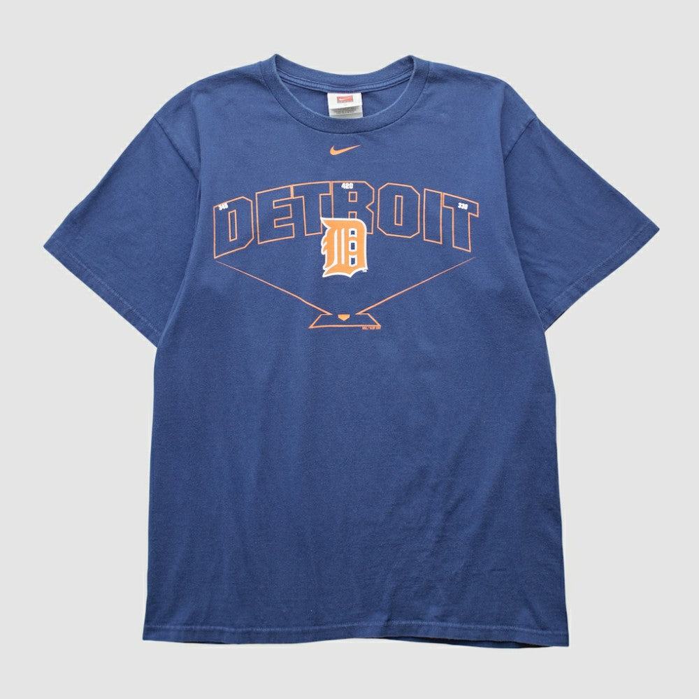 Detroit Tigers 2000s T-shirt Navy Vintage