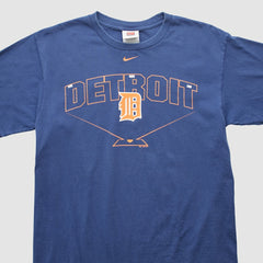 Detroit Tigers 2000s T-shirt Navy Vintage