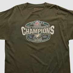 NFC Conference Champs 2004 T-shirt - Brown Vintage outlet