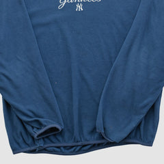 New York Yankees Lee Apparel 2000s Pullover Sweatshirt Navy Vintage
