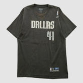Dallas Mavericks Reebok 2000s T-shirt sale - Black Vintage for sale
