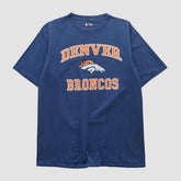 Denver Broncos NFL 2010s T-shirt - Navy Vintage for sale