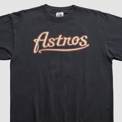 Houston Astros Majestic 2000s T-shirt Black Vintage