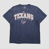 Houston Texans NFL 2010s T-shirt - Navy Vintage on sale