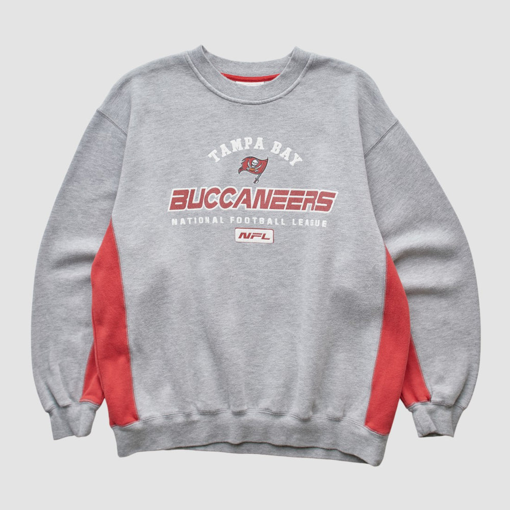 Tampa Bay Buccaneers NFL 2000s Pullover Sweatshirt - Heather Gray Vintage online