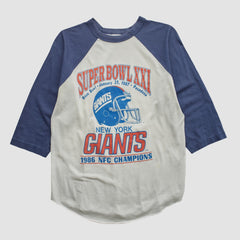 Super Bowl XXI Trench 1986 T-shirt - White Vintage cheap