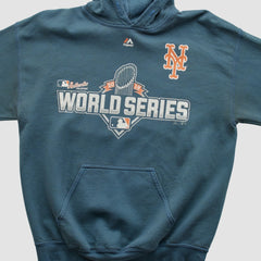 World Series Gildan 2015 Hooded Sweatshirt Navy Vintage