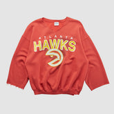 Atlanta Hawks Hanes 90s Pullover Sweatshirt - Red Vintage discount