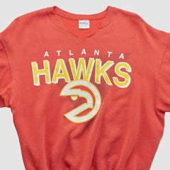 Atlanta Hawks Hanes 90s Pullover Sweatshirt - Red Vintage discount